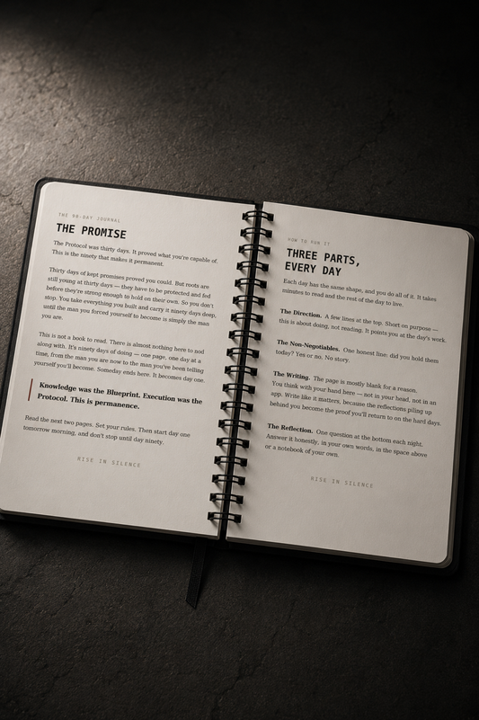 The 90-Day Journal — Rise In Silence