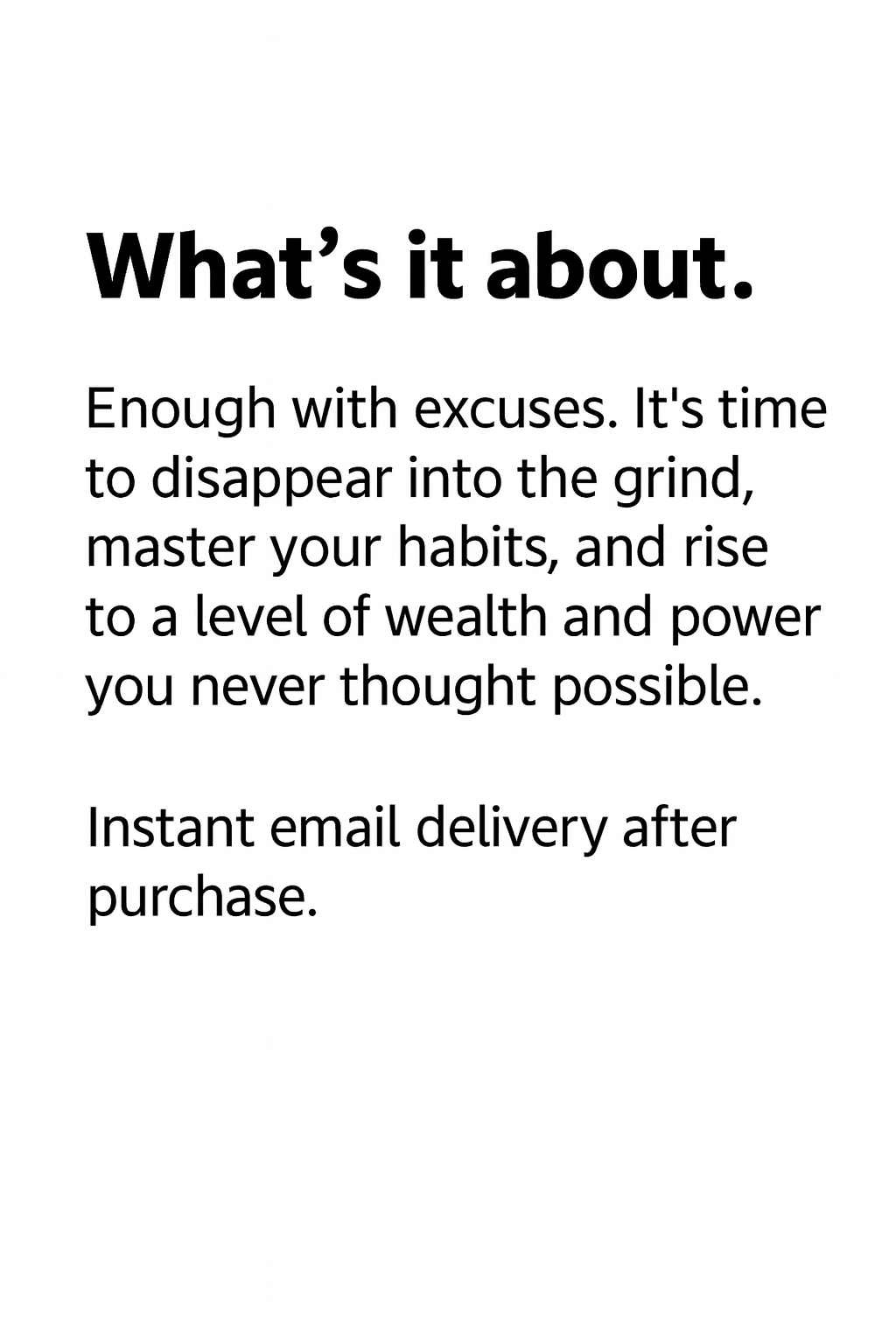 Rise In Silence: EBook For Mastering Discipline,Wealth & Power