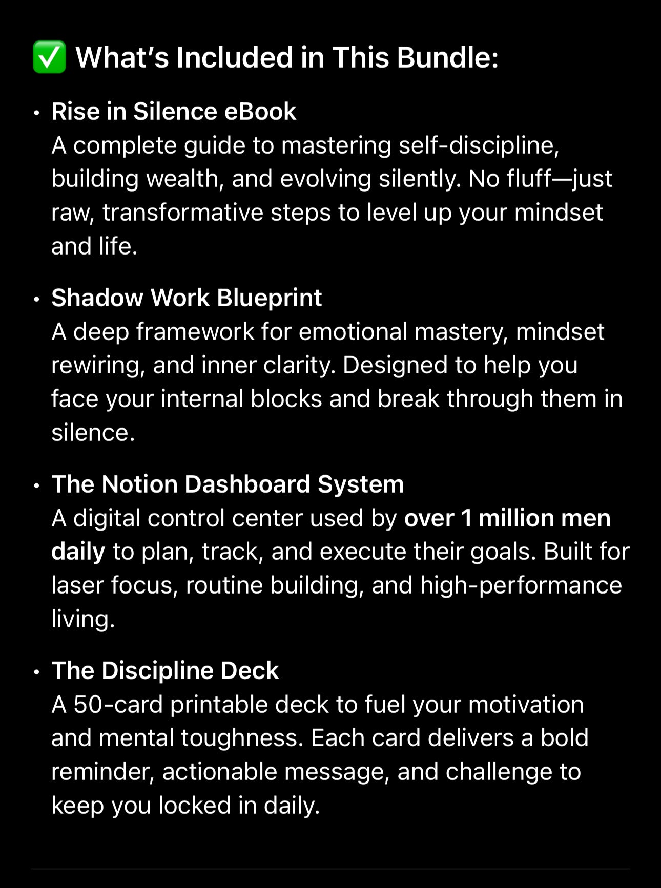 Rise In Silence Self-Mastery Bundle