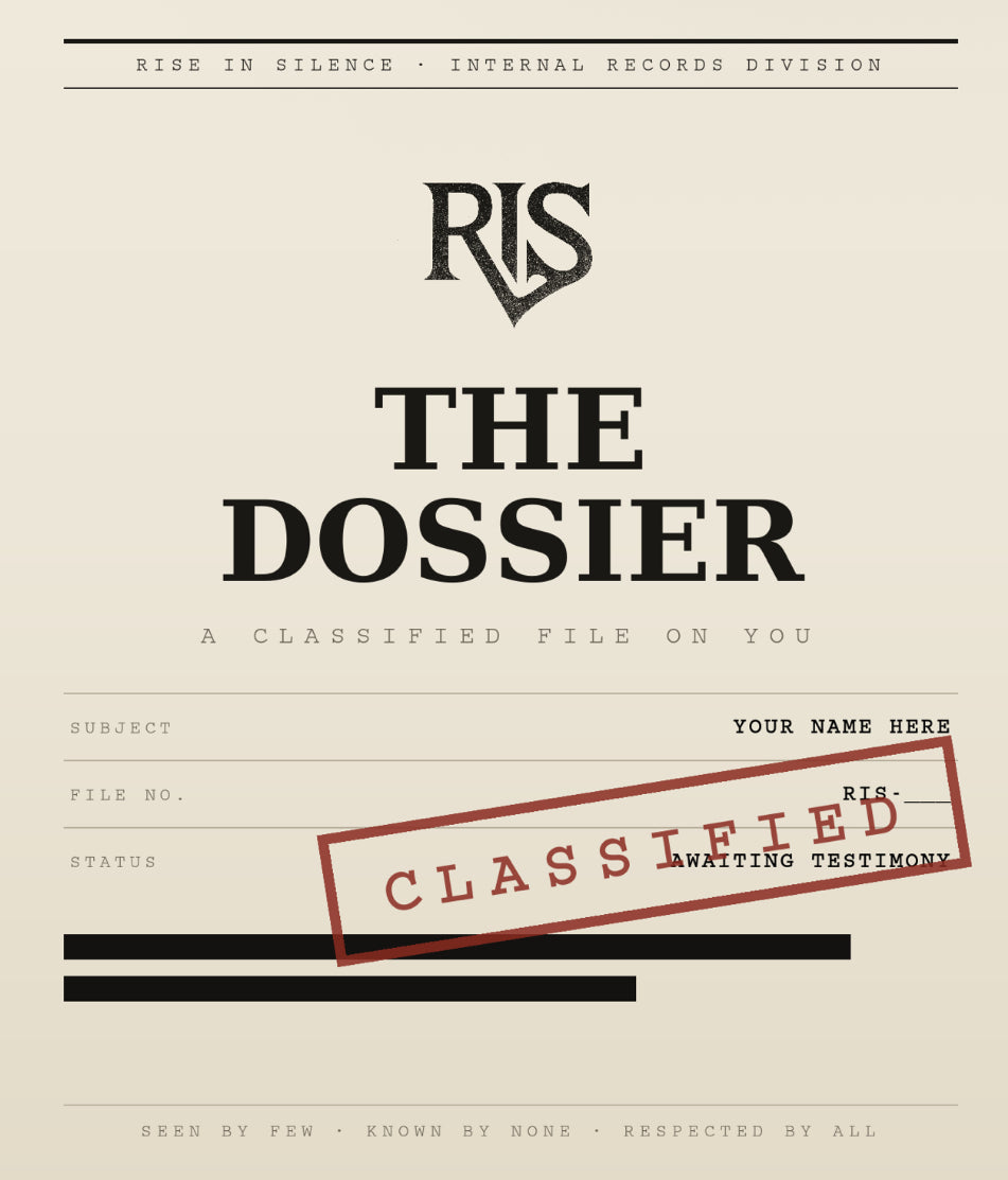 THE DOSSIER — A Classified File On You