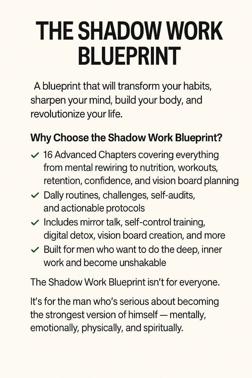 Rise In Silence: Shadow Work Digital Blueprint